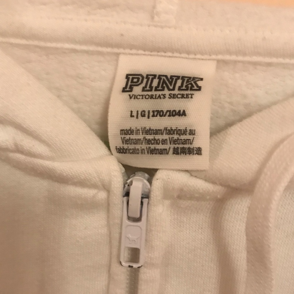 Victoria Secret Pink Zip-up Hoodie - Picture 3 of 3